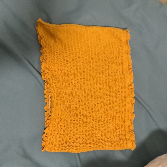 Yellow Better Be tube top - Picture 2 of 3